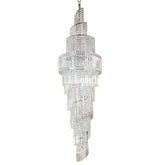 Magnalux, Isla 24 Light 2200mm Crystal Polished Chrome